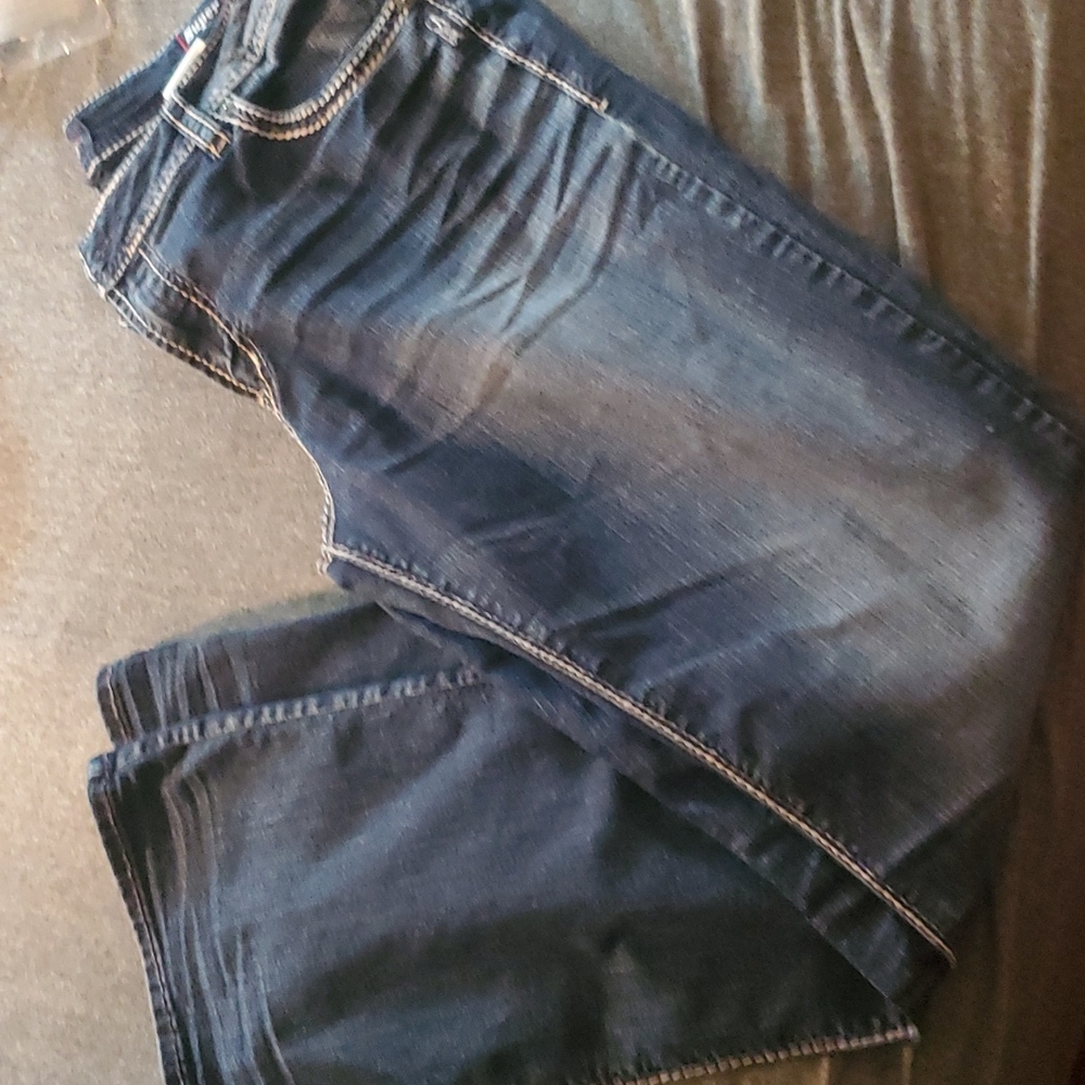 Silver jeans